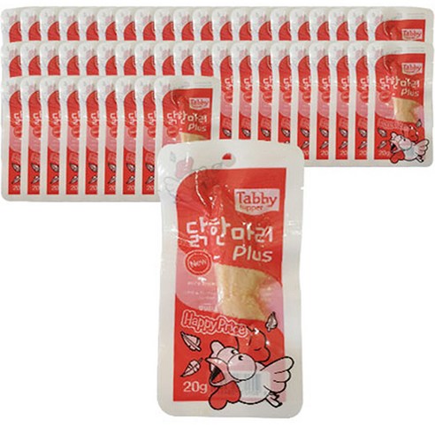 테비 닭한마리 플러스 반려동물 간식 닭 20g, 닭가슴살, 150개