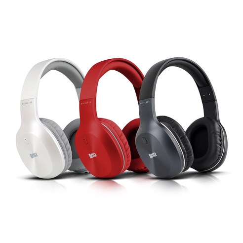 브리츠 유무선 블루투스 헤드폰, White, W800BT Qplus