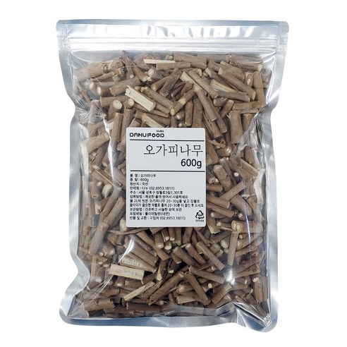 다누푸드 국산 오가피나무 오가목, 600g, 4개