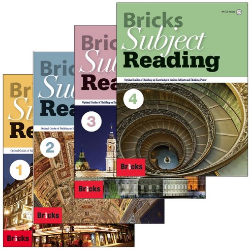 Bricks subject reading 브릭스 서브젝트 리딩 1 2 3 4 교재 선택, 3 SB