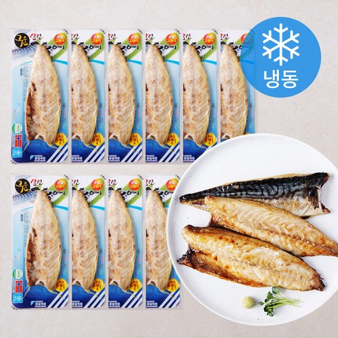 삼선 구운 고등어 (냉동), 120g, 6팩