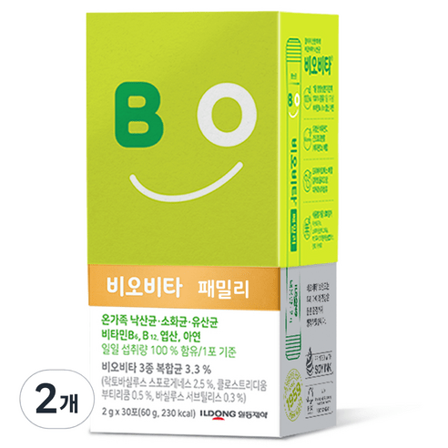 비오비타 패밀리 유산균, 30포, 4개