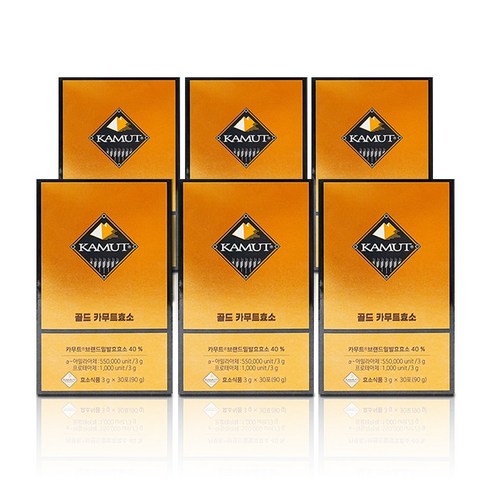 골드 카무트효소 [카무브 브랜드밀발효효소 40%], 90g, 4개