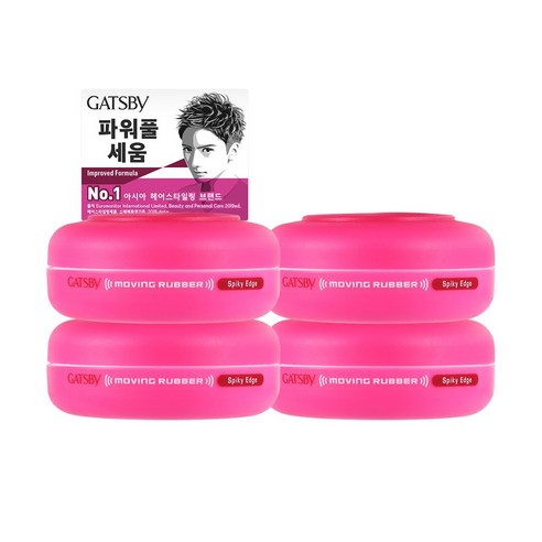 갸스비 무빙러버 스파이키엣지 헤어왁스, 160g, 2세트