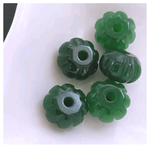 비취 원석재료 포인트비즈 원석 청옥 천연원석 팔찌재료 목걸이 만들기 DIY