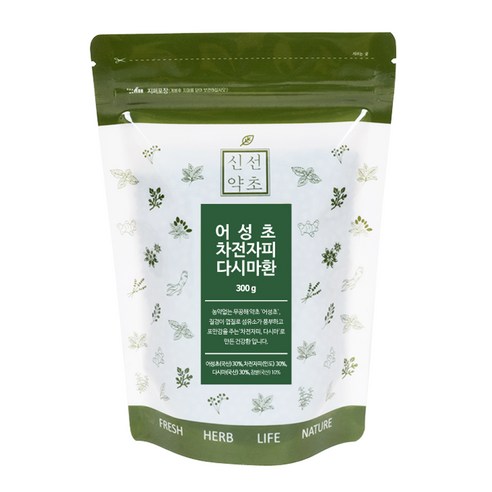 신선약초 어성초 차전자피 다시마환, 300g, 2개