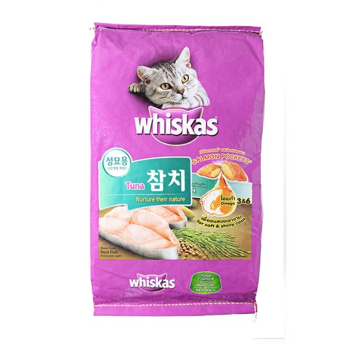 위스카스 성묘용 참치 고양이 사료, 7kg, 1개, 곡물