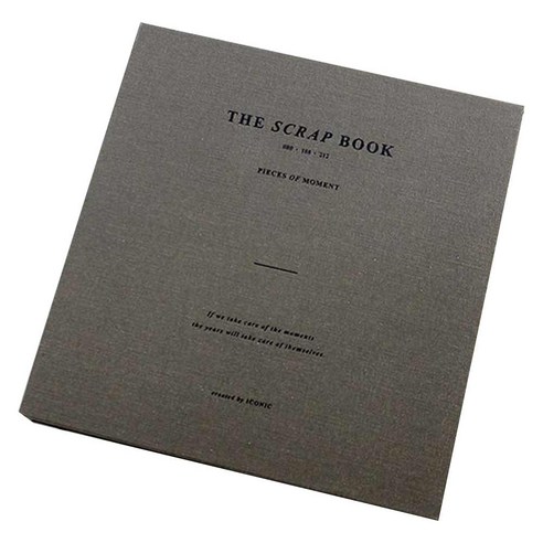 아이코닉 스크랩북 v.2, 오트밀, 80p, 1개