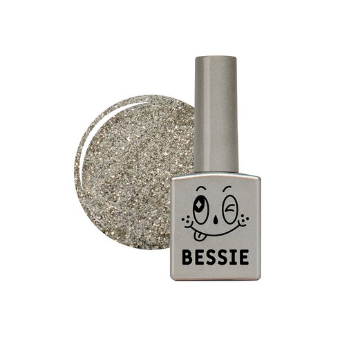 베씨 나빌레라 글리터 젤네일 12g, GL23 블루밍, 11ml, 6개