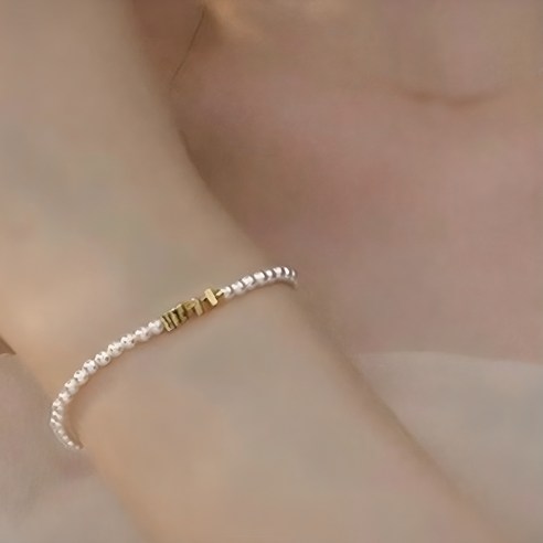 FANSYLI 미니 진주목걸이 담수진주목걸이 고급 럭셔리 14K 18K 펜던트목걸이 240229F03