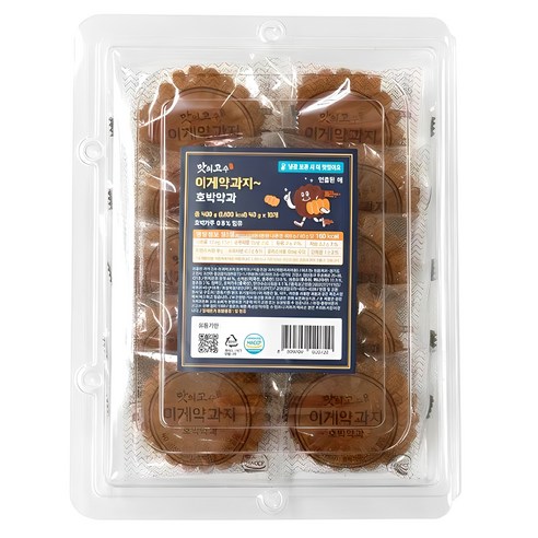맛의고수 이게약과지 호박약과 40gx10개, 400g, 1개