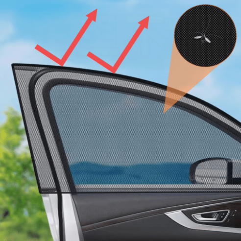 구드프 차량 햇빛가리개 창문, 1세트, 블랙 SUV (앞 좌석 2P)