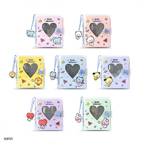 (방탄소년단굿즈)BT21 미니니 3공 콜렉트북 949168, 타타