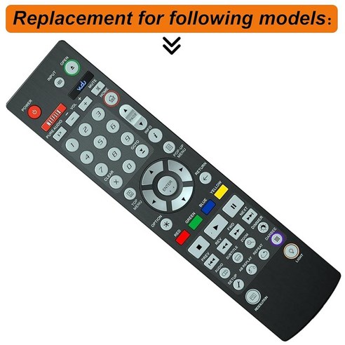 Oppo BDP-83 BDP-83SE BDP-80 3D 블루레이 디스크 플레이어용 교체용 리모컨 벽 장착 브래킷 포함 핫템 잇템