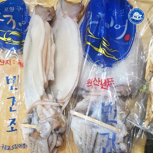 장수왕 국산 파품 반건조 오징어 1kg내외 반건 중부시장도매, 1개, 1kg정도