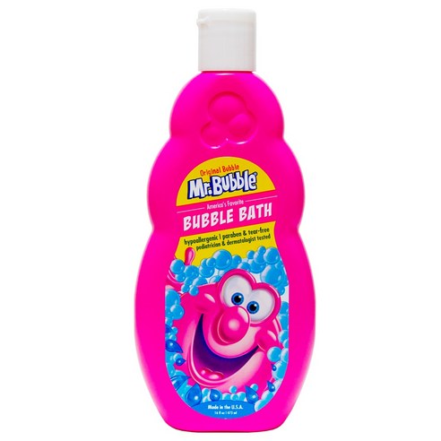 미스터버블 오리지널 유아용 거품목욕제 딸기향, 473ml, 1개