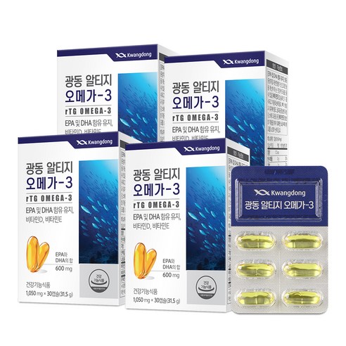 광동 알티지 오메가3 31.5g, 1세트, 10개