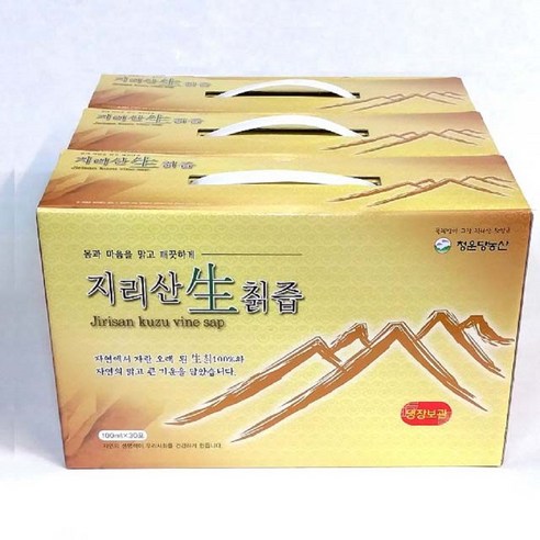 청운당농산 지리산 생칡즙, 30개, 100ml