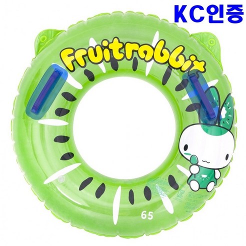 뉴월드토이 손잡이 키위 튜브 65cm, 연두, 1개