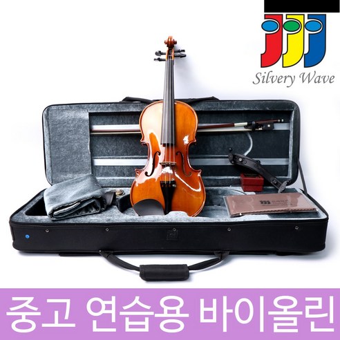 고급 연습용 중고 리퍼 바이올린 가성비 풀패키지 초보 학생 어린이 방과후 레슨 교재용 추천 모델, 옵션B