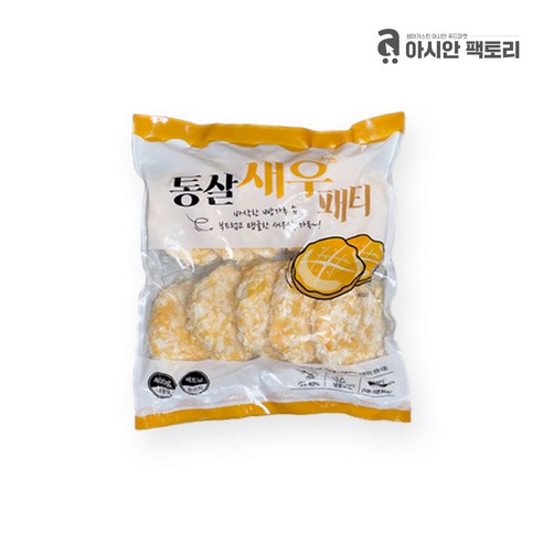베트남 통살새우패티 텃만꿍 40g x 10개 400g 상품 베트남수입제품 아시안팩토리, 1개
