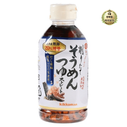 기꼬만 소면 쯔유 300ml, 9개