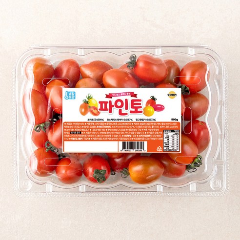 파인토 스테비아 대추방울토마토, 1kg, 2팩