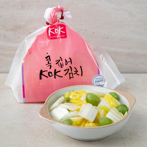 콕김치 어린이 청포도 물김치, 600g, 2개