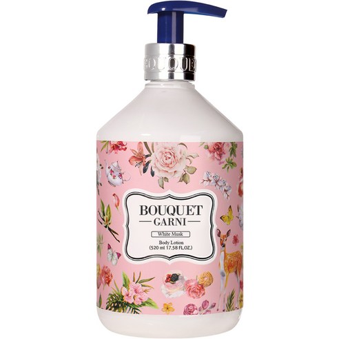 부케가르니 바디로션 화이트머스크, 1000ml, 1개