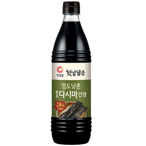 햇살담은 염도낮춘 발효다시마 간장, 1.7L, 1개