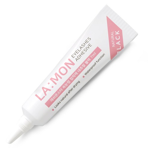 라몽 래쉬몬스터 데일리 속눈썹 접착제 7ml, 네츄럴 블랙, 3개
