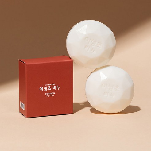 공스킨 히알루론산 어성초 비누 100g X 9개세트, 9개