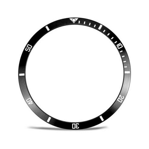 삼성에 적합한 갤럭시 워치 4 클래식용 금속 베젤 46mm 42mm 기어 S3 프론티어 커버 접착 케이스 스마트 워치 체중계 링 액세서리, 11) Blue speed circle - 44mm