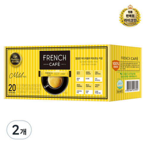프렌치카페 카페 믹스, 11.1g, 20개입, 22개
