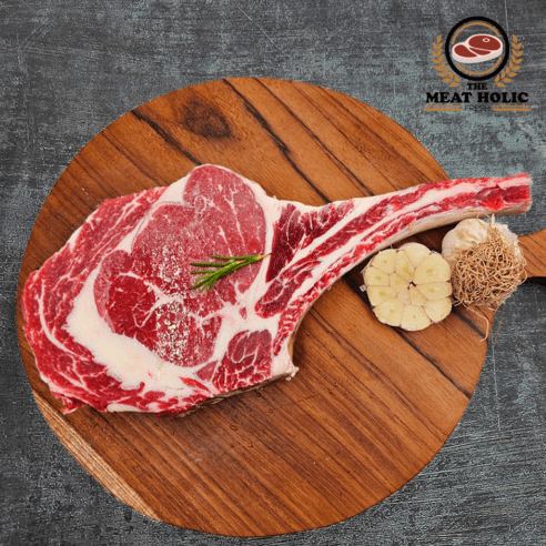 미국산 우대갈비 토마호크 꽃갈비 스테이크 소고기 립아이 캠핑 등심, 1개, 900g ~ 1kg, 우대갈비 반컷팅