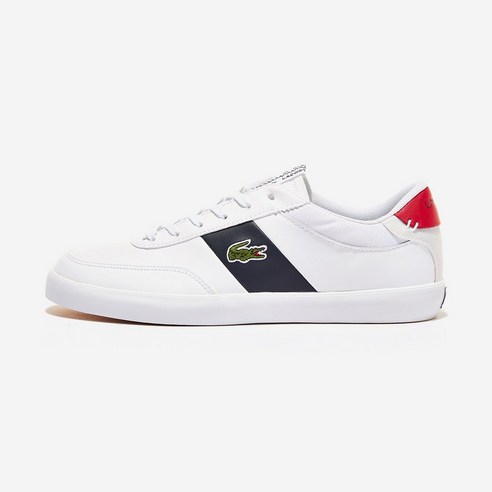 라코스테 코트-마스터 0121 1 - WHT/NVY/RED