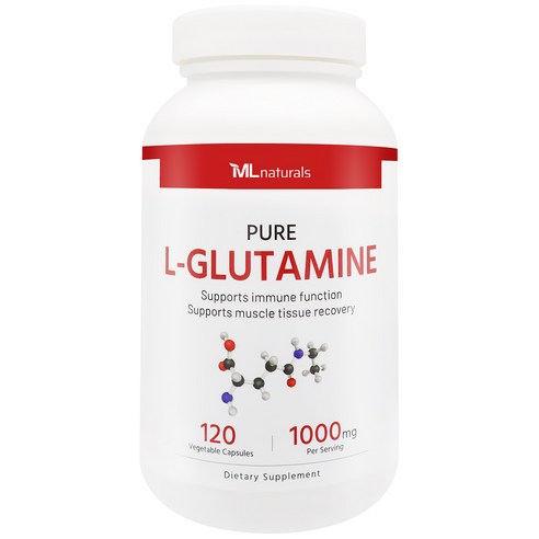 [미국빠른직구] 마이라이프 내추럴스 L-글루타민 1000mg 120정 6병, 6개