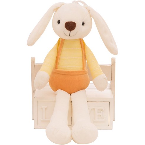 네이처타임즈 귀여운 토끼 인형, 50cm, 레드