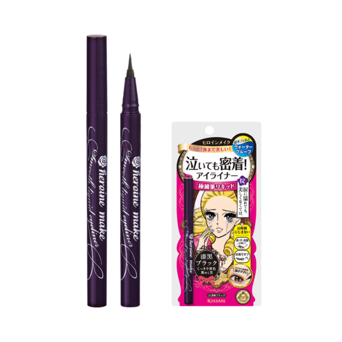키스미 히로인메이크 스무스 리퀴드 아이라이너 슈퍼 킵 0.4ml 02, 브라운, 1개