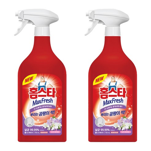 홈스타 맥스프레쉬 뿌리는 곰팡이 싹 세정제, 750ml, 3개