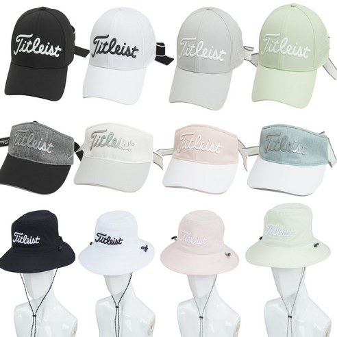 타이틀리스트 썬캡 버킷햇 여성 퍼포먼스 캡 24 SS, 퍼포먼스 캡 레이디스, 로즈, 1개
