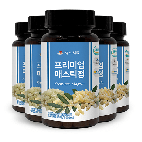 매스틱정 프리미엄 600mg x 60정 HACCP인증제품, 1개