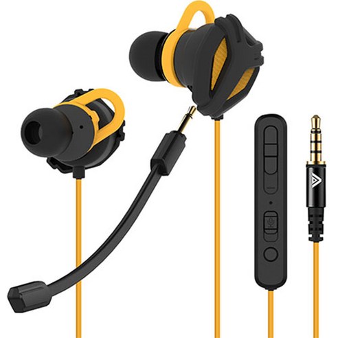 사운드판다 드라이버 게이밍 이어폰 10mm, RED, SPE-G9 Light
