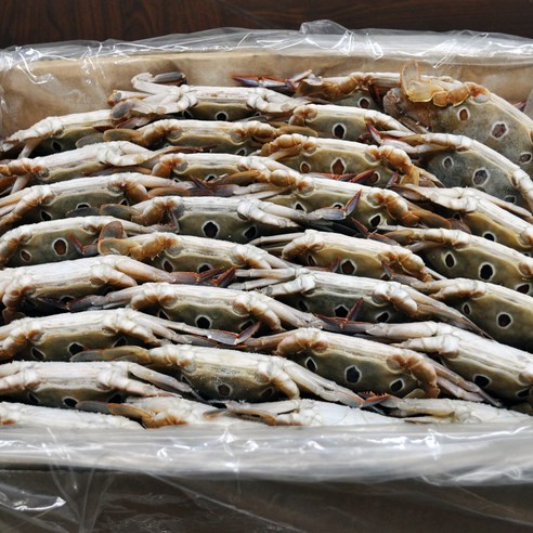 푸드마을 냉동 숫꽃게 삼점게 100.150 3kg(24미 내외) 6kg 꽃게 숫게 간장게장 양념게장, 삼점게(100/150) 6kg, 1개