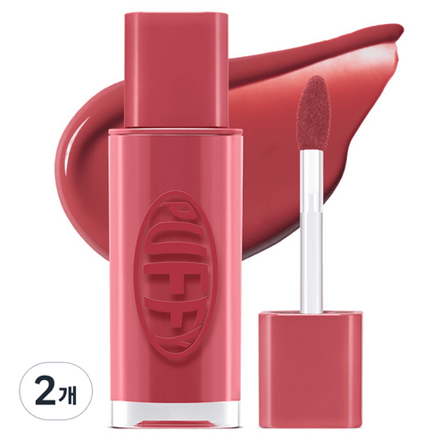 입큰 퍼피 글로우 틴트, 08 Rosy Core, 5.3ml, 2개