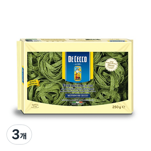 데체코 시금치 페투치네, 250g, 14개