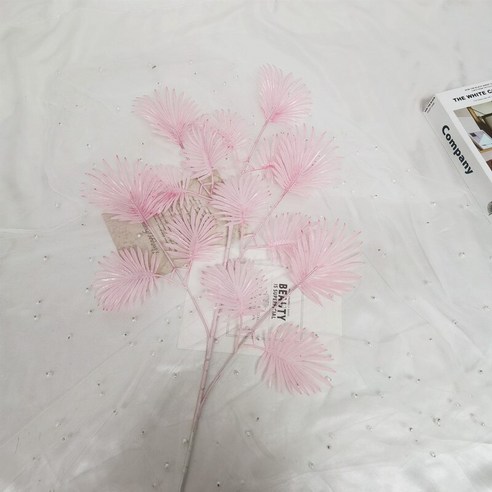 90CM 5 분기 황금 난초 인공 식물 메이플 리프 홈 침실 장식 웨딩 홀리데이 장식 꽃꽂이, Pink