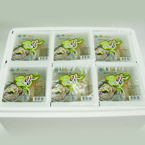 숨쉬는 연잎밥 230g x 24개 간편 영양 낱개포장