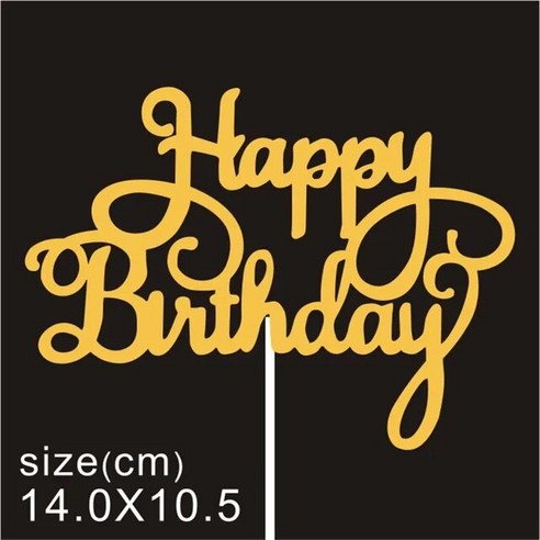 브라이덜 샤워 골드 실버 10 개가방 영어 생일 축하 케이크 토퍼 파티 장식 베이킹 DIY 액세서리, 없음, 13.058  10pcs