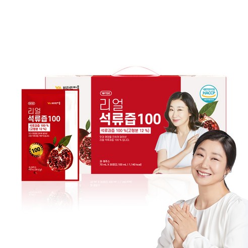 비타민마을 리얼 석류즙 100, 210개, 70ml
